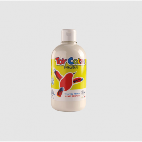 TOY COLOR ΤΕΜΠΕΡΑ 500ml S/WASH. WHITE TOY COLOR ΤΕΜΠΕΡΑ 500ml S/WASH. WHITE
